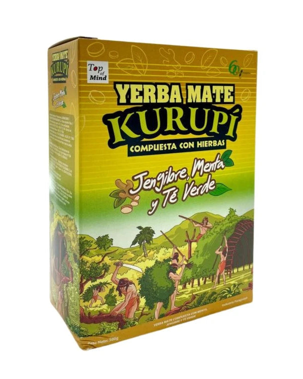 Kurupi Jengibre Menta Té Verde 0.5 kg